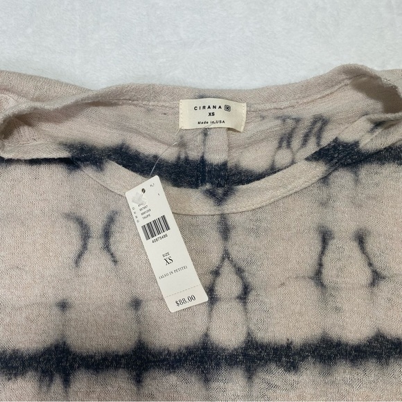 NWT Cirana Sleeveless Sweater Top Sz XS Taupe / Black Anthropologie - Picture 10 of 14